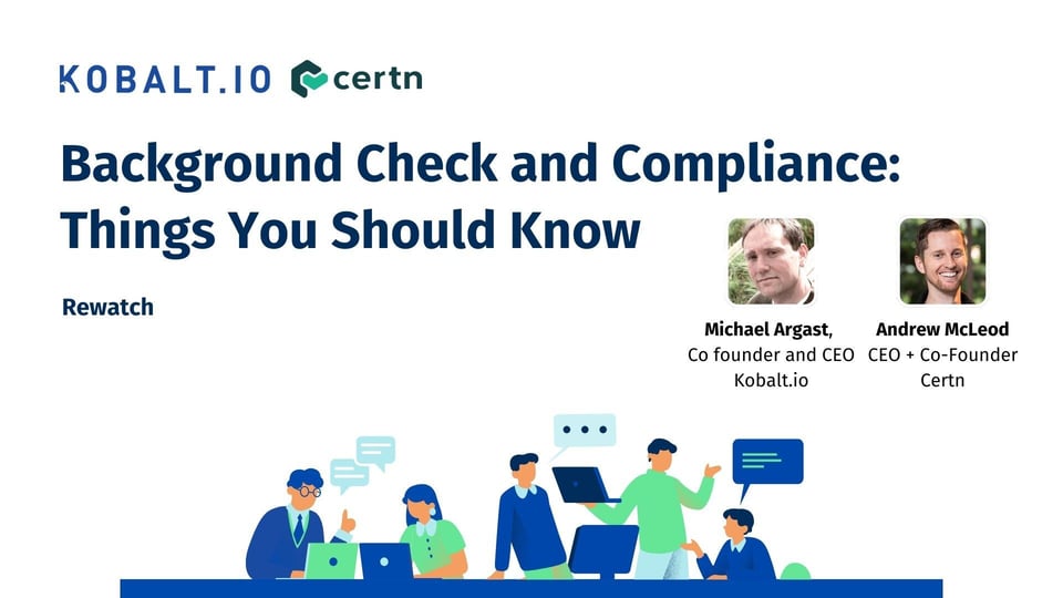 Background Check and Compliance: Things You Should Know